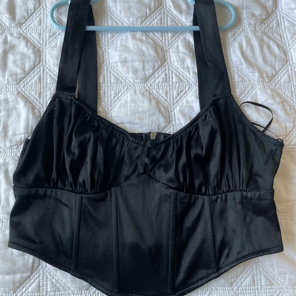 Zara corset top